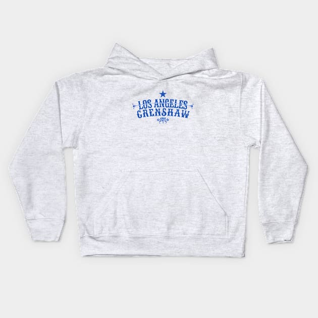 Los Angeles Crenshaw - Crenshaw LA - L.A. Crenshaw Logo Kids Hoodie by Boogosh